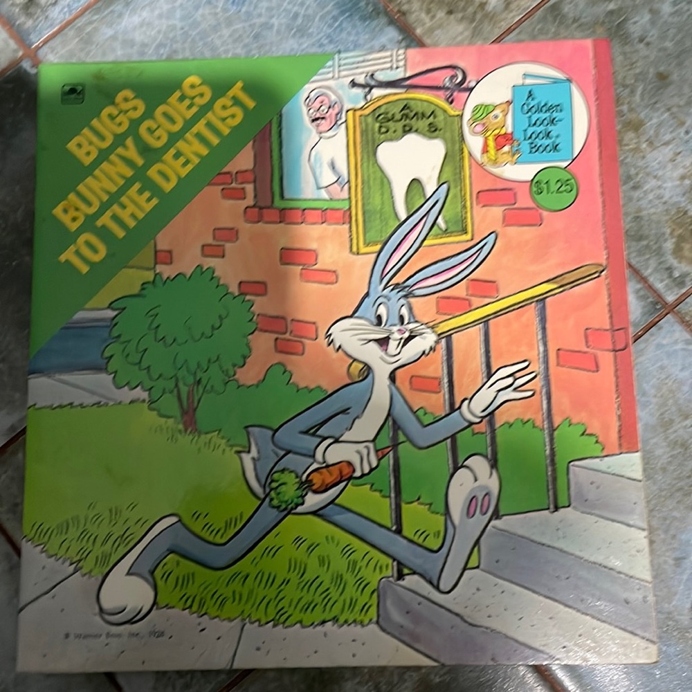 Vintage Bugs Bunny Goes to the Dentist